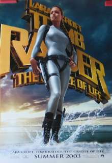 Tomb Raider 2 Cradle of Life Promo Advance Movie Poster  