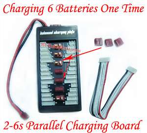 6in1 parallel charging board For Imax Balance charger  