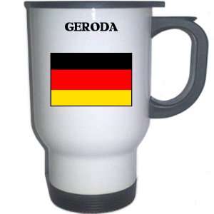  Germany   GERODA White Stainless Steel Mug Everything 