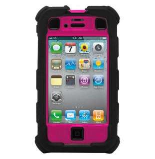 Ballistic Hard Core (HC) Rugged Case for iPhone 4 4S   Black Pink 