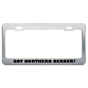 Got Northern Berber? Language Nationality Country Metal License Plate 