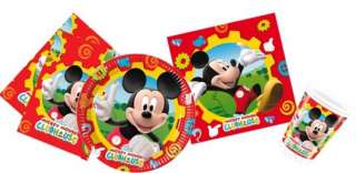 Mickey Mouse is here with his own range of partyware. In bright red 