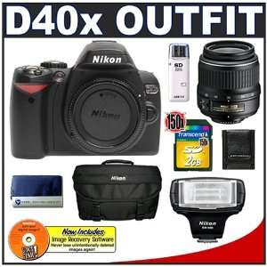  with 18 55mm AF S DX Nikkor Lens Outfit + Nikon SB 400 AF Speedlight 