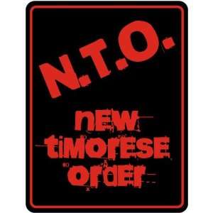  New  New Timorese Order  East Timor Parking Sign Country 