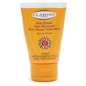  Clarins Tinted Self Tanning Face Cream SPF15 ( Unboxed 