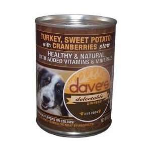   Sweet Potato & Cranberry Stew recipe Dog Food 12 13 oz Cans: Pet