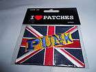UK Punk Iron On Patch Union Jack England Hot Topic Goth Hipster