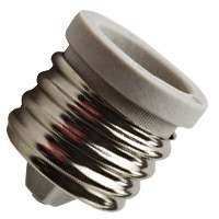 10) Medium Base To Mogul Light Bulb Socket Reducer Adapter Porcelain 
