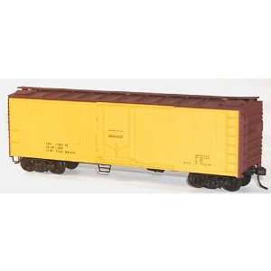  HO KIT 40 Plug Door Steel Reefer, Data/Yello Toys 