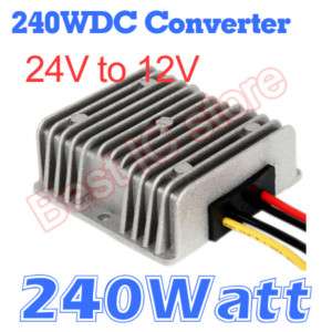 DC DC Converter 24V Step down to 12V 20A 240W Regulator  