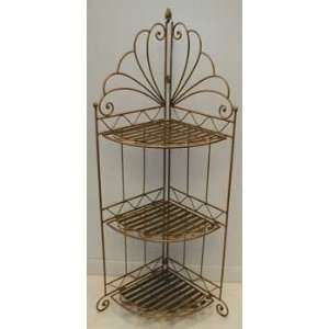  3 Tier Wire Rack (gold)