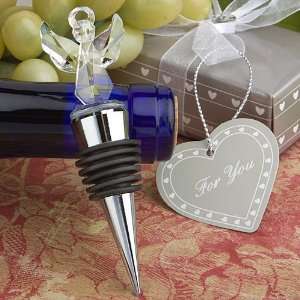 Baby Keepsake: Choice Crystal Collection angel wine bottle stoppers 