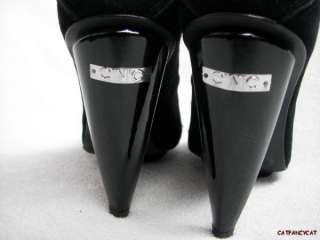 NIB~CNC~COSTUME NATIONAL~HIGH Heel Leather Suede SHOES PUMP 40 / 9 