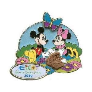 Disney Pins   Epcot Flower and Garden Festival 2010   Mickey and 