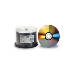  Verbatim Shiny Silver 8X DVD R Media 50 Pack in Cake Box 