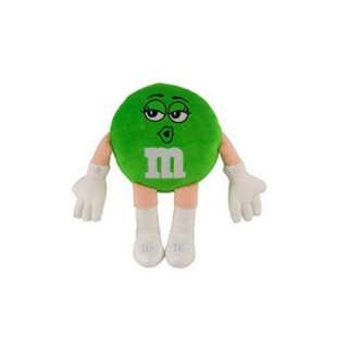  Green M&M Small Plush Character Doll Clothing