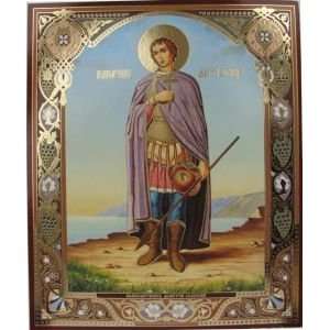  SAINT DEMETRIUS OF THESSALONIKI Biblical Orthodox Icon 