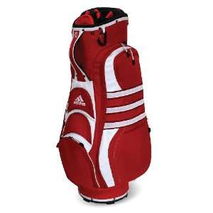  adidas Golf Prevail Cart Bag   Red/Black: Sports 