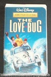 The Love Bug Disney Family Collection VHS Clamshell NEW  