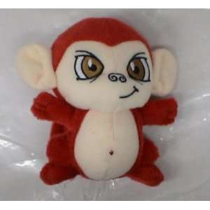  Neopets 4 Red Monkey Plush: Toys & Games