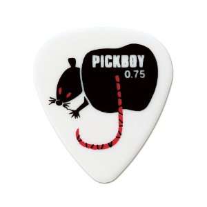  Pickboy Black Zoo, Rat, Celltex, 0.75mm, 10 picks Musical 
