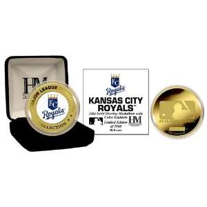 BSS   Kansas City Royals24Kt Gold And Color Team Commemorative Coin