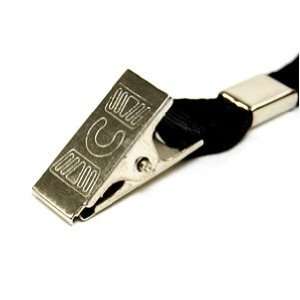 COSMOS ® 5 pcs Black Clip Neck Strap Band Lanyard For ID card, badge 