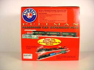 Lionel O 27 Pullman Passenger Expansion Pack LNL630111  