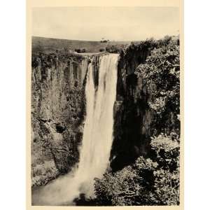  1930 Howick Falls Umgeni River Waterfall South Africa 