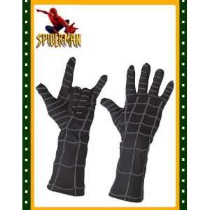  Child   Black Spiderman deluxe gloves: Toys & Games
