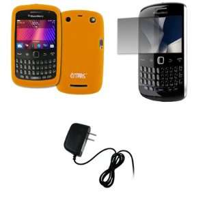   Cover + Screen Protector + Home Wall Charger for BlackBerry Curve 9350