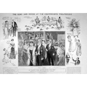  1907 KING QUEEN CHATSWORTH THEATRE ROSEBERRY WILSON