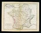 1837 hall map gallia antiqua ancient gaul france belgium roman