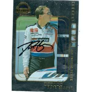 Dave Blaney Autographed/Hand Signed Trading Card (Auto Racing) 2002 