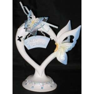  Blue Mis Quince Butterfly Cake Topper