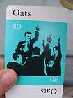   1964 Parker Brothers Board Game Pit Oats 60 Card Only Orange Back