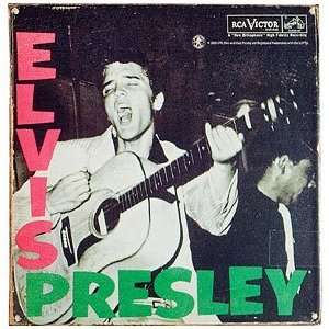  Elvis Presley Album Cover Sign: Home & Kitchen
