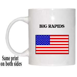  US Flag   Big Rapids, Michigan (MI) Mug 