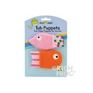  Rich Frog Friendly Fish Tub Puppets: Toys & Games