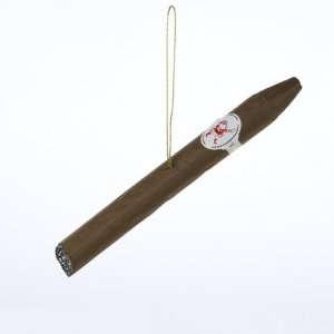  Club Pack of 36 Cigar with Santa Label Christmas Ornaments 