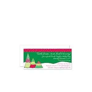  Tree Row Invitation Holiday Invitations Health & Personal 