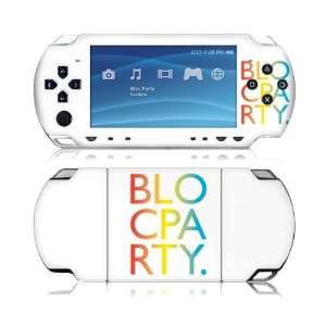   MS BLOC20014 Sony PSP Slim  Bloc Party  Rainbow Skin Electronics