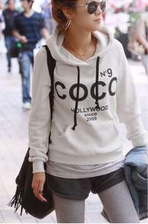 NEW COCO printing fleece Hoodie outerwear top hoody  