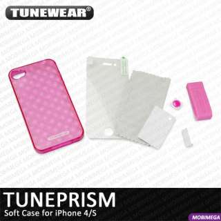 Tunewear Tuneprism TPU Gel Soft Shell Case Cover iPhone 4 4S Winder 