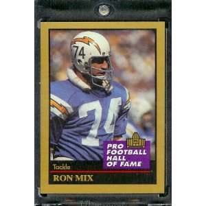 1991 ENOR Ron Mix Football Hall of Fame Card #101   Mint 