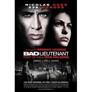  The Bad Lieutenant Port of Call New Orleans Movie Poster 