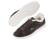   shoes at a glance mens lacoste leather perfect stock rubber textile