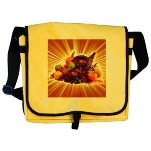  Messenger Bag Thanksgiving Cornucopia 