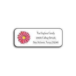  personalized address labels   gerber daisy