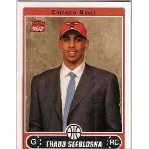  2006 07 Topps #257 Thabo Sefolosha Rookie Sports 